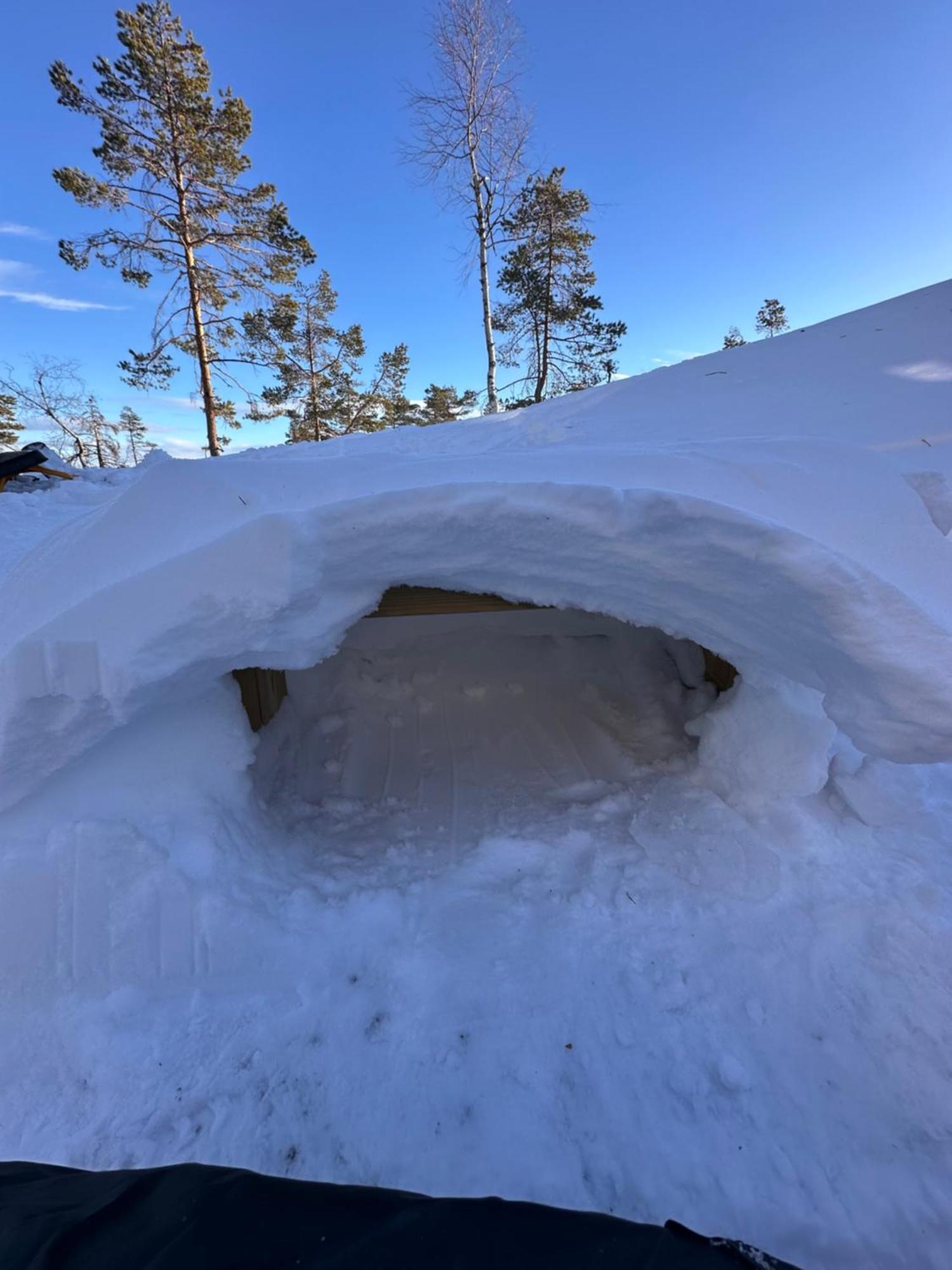 Modern Northern Lights Cabin Drangedal Eksteriør bilde
