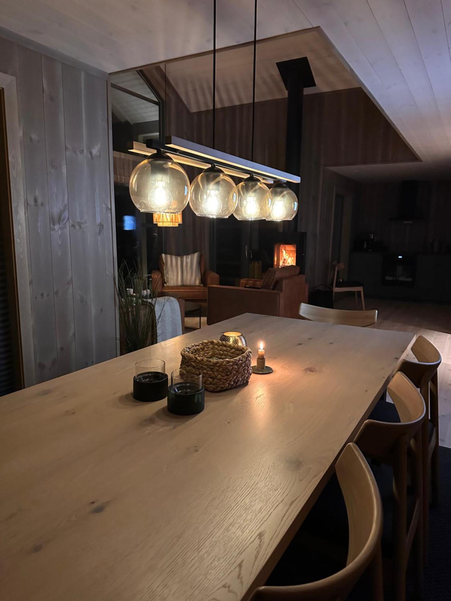 Modern Northern Lights Cabin Drangedal Eksteriør bilde