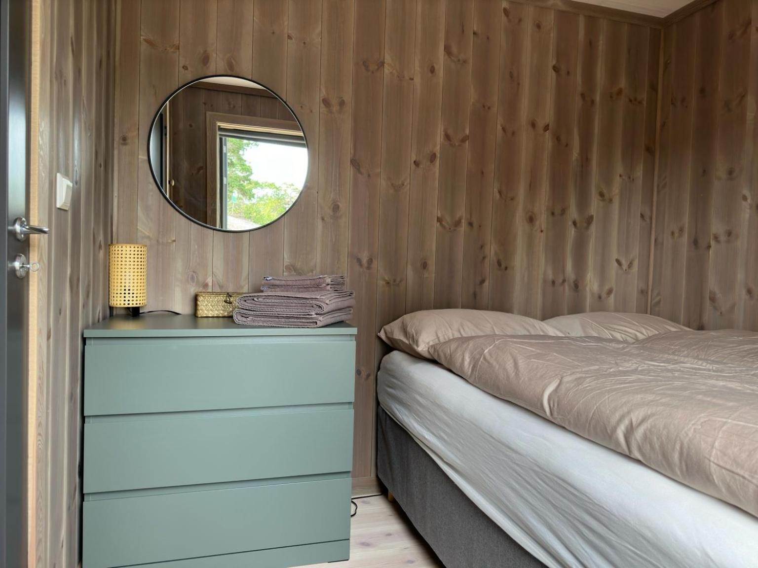 Modern Northern Lights Cabin Drangedal Eksteriør bilde