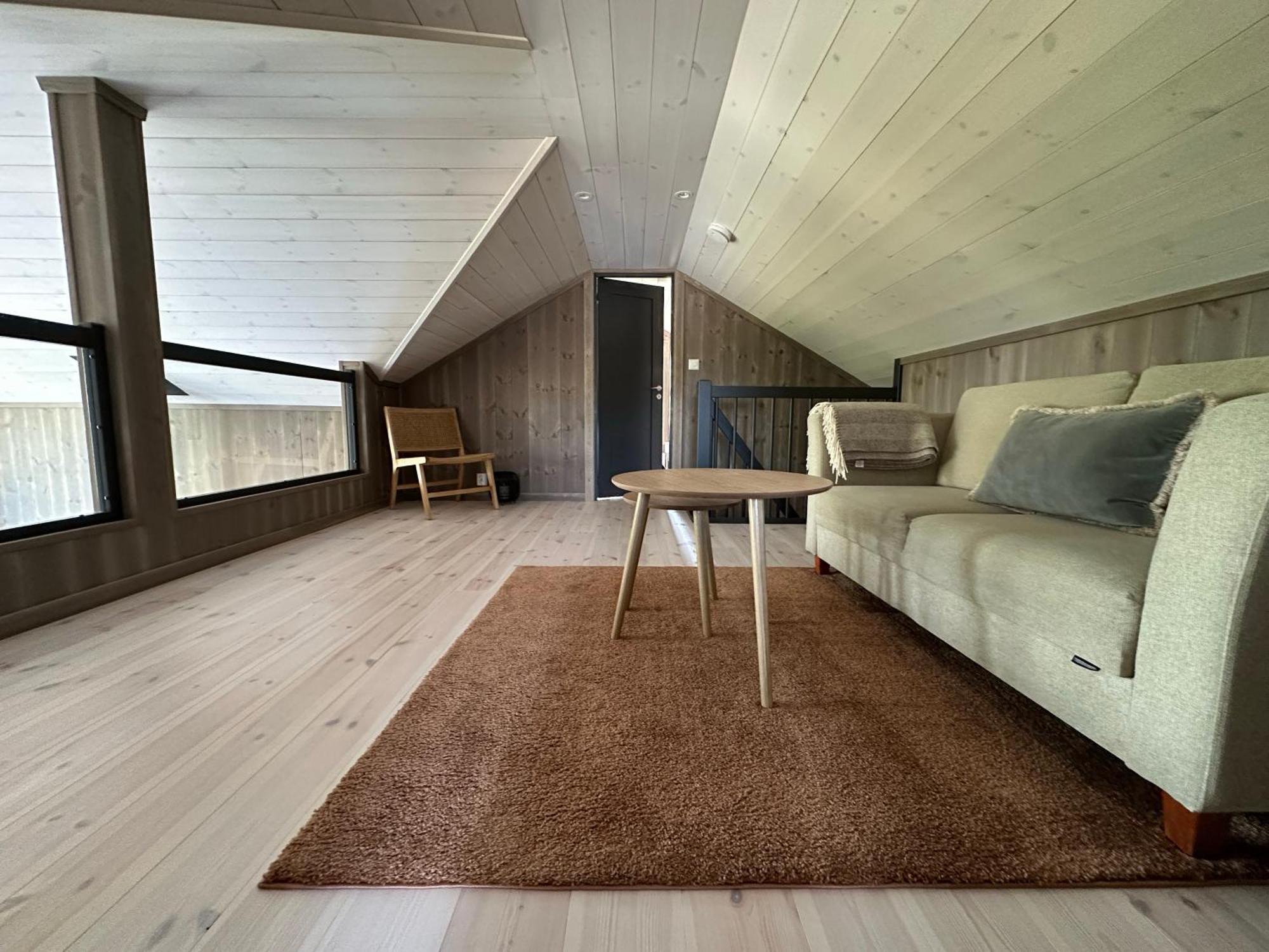 Modern Northern Lights Cabin Drangedal Eksteriør bilde