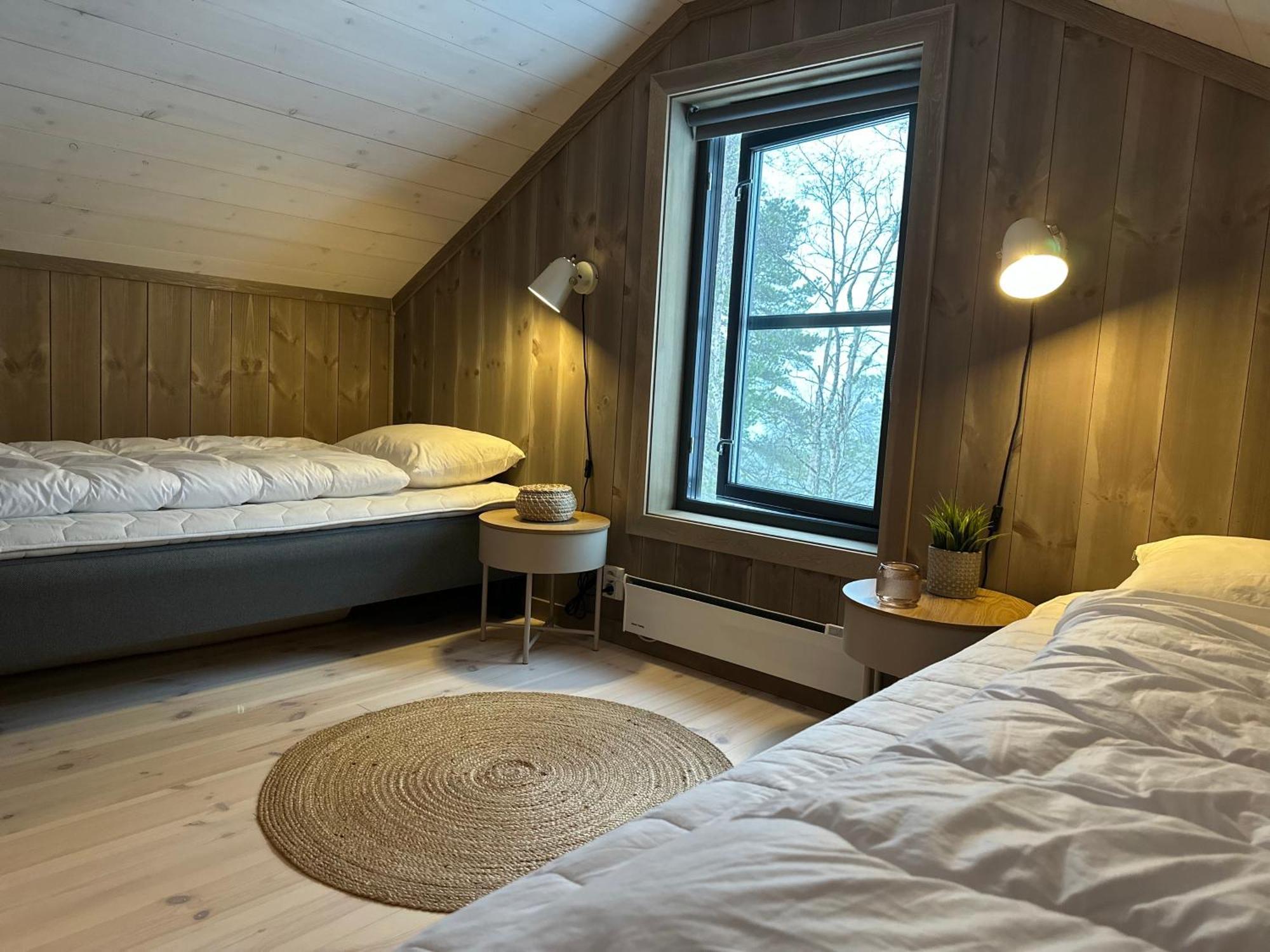 Modern Northern Lights Cabin Drangedal Eksteriør bilde
